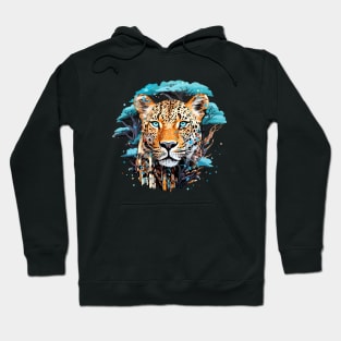 Panther Beast Animal World Predator Wild Nature Wilderness Hoodie